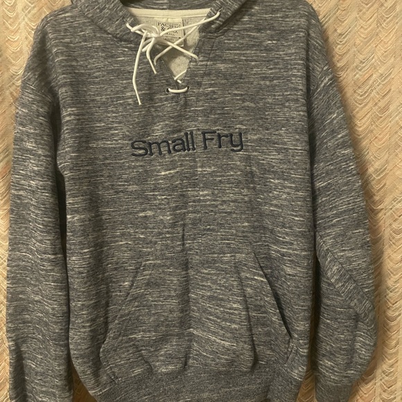 pacific & Co Other - Small Fry Women’s  Heather Gray Lace-Neck Pullover Sweater